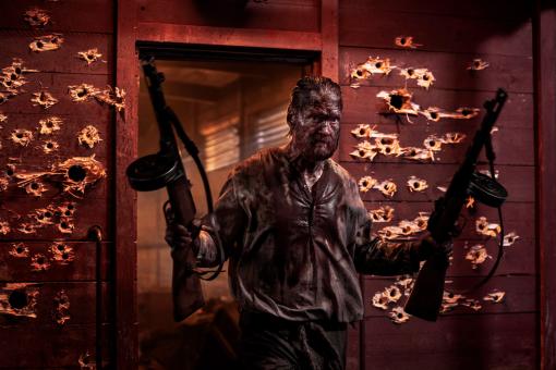 Jorma Tommila in Sony Pictures' SISU: ROAD TO REVENGE. © 2025 CTMG, Inc. All Rights Reserved.
