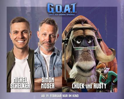 Synchron-Announcement "CHUCK & RUSTY"  © 2026 Sony Pictures Entertainment Deutschland GmbH