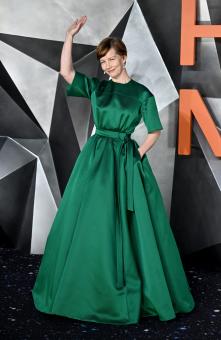 LONDON, ENGLAND – 09. MÄRZ: Sandra Hüller bei der Weltpremiere von „DER ASTRONAUT – Project Hail Mary“ im Cineworld Leicester Square am 09. März 2026 in London, England. (Foto: Tristan Fewings/Getty Images für Sony Pictures Entertainment)