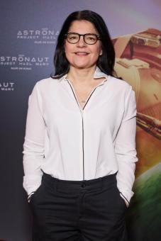 BERLIN, DEUTSCHLAND – 02. MÄRZ: Jasmin Tabatabai besucht das Special Screening von DER ASTRONAUT – PROJECT HAIL MARY im UCI Luxe East Side Gallery am 02. März 2026 in Berlin, Deutschland. (Foto: Sebastian Reuter/Getty Images für Sony Pictures Entertainment)