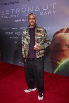 BERLIN, DEUTSCHLAND – 02. MÄRZ: Patrice Bouédibéla besucht das Special Screening von DER ASTRONAUT – PROJECT HAIL MARY im UCI Luxe East Side Gallery am 02. März 2026 in Berlin, Deutschland. (Foto: Sebastian Reuter/Getty Images für Sony Pictures Entertainment)