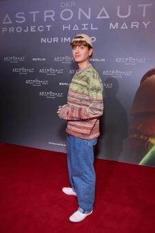 BERLIN, DEUTSCHLAND – 02. MÄRZ: Jonas Wuttke besucht das Special Screening von DER ASTRONAUT – PROJECT HAIL MARY im UCI Luxe East Side Gallery am 02. März 2026 in Berlin, Deutschland. (Foto: Sebastian Reuter/Getty Images für Sony Pictures Entertainment)